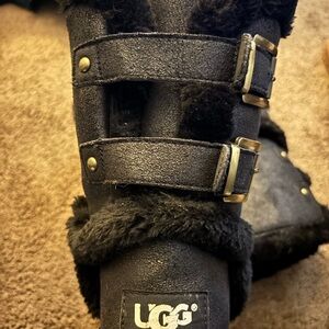 UGG Black Winter & Rain Boots